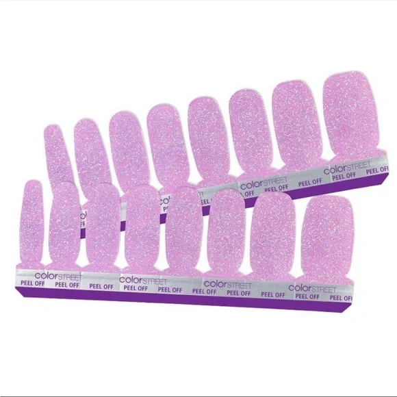 *Retired* Color Street: Glamsterdam | Lavender Purple Sparkle Glitter Spring - Picture 12 of 13